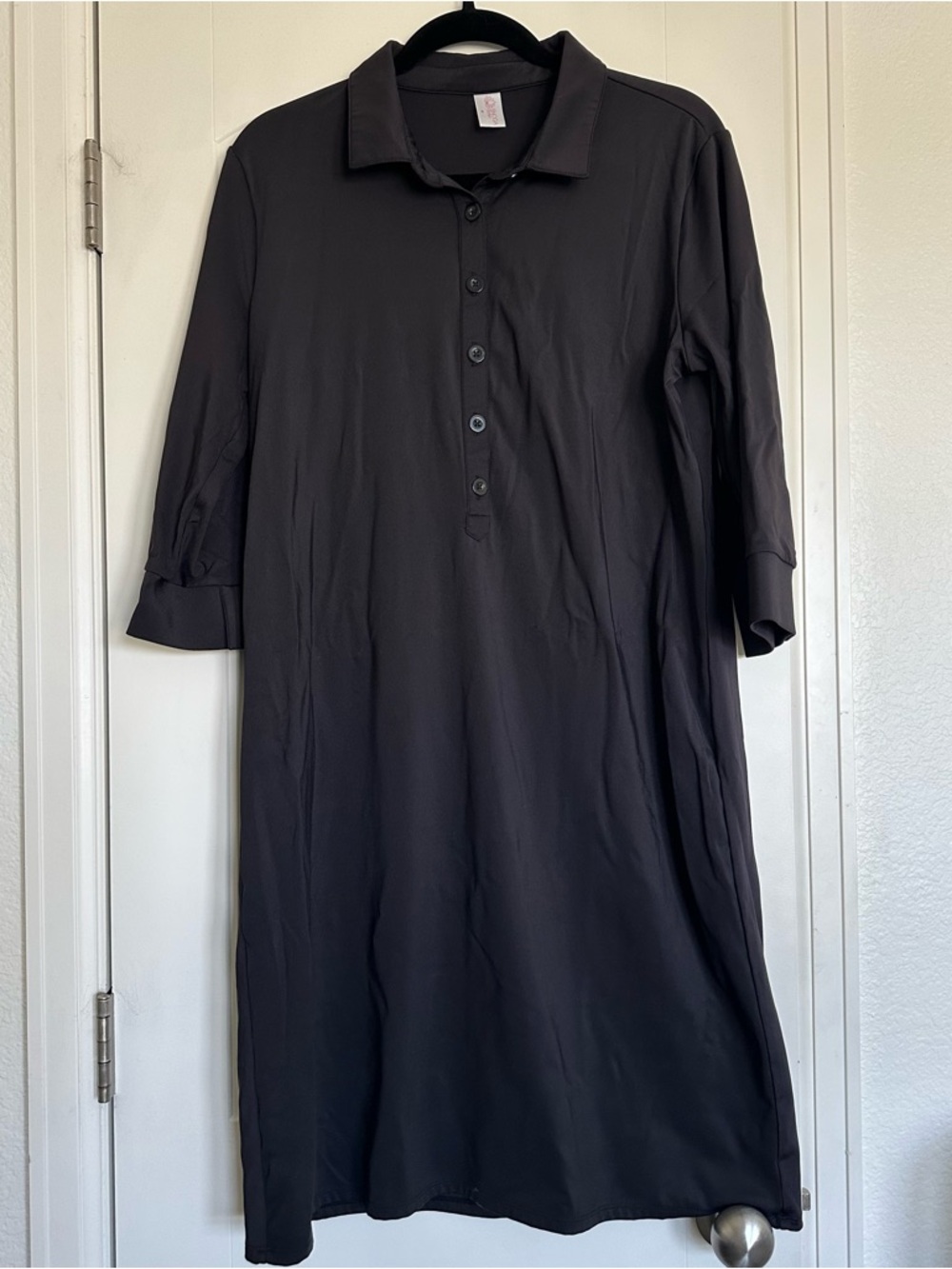 Ladies Snoga Athletic Swim Dress Cover Up Black Size M